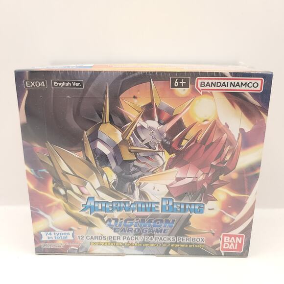 Digimon Card Game Alternative Being Booster Box Card Packs 2022 - Picture 1 of 8